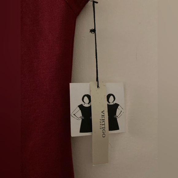 Vertigo 2 Way Red Pomegranate Dress Beautiful Outstanding Stylish - Picture 6 of 11